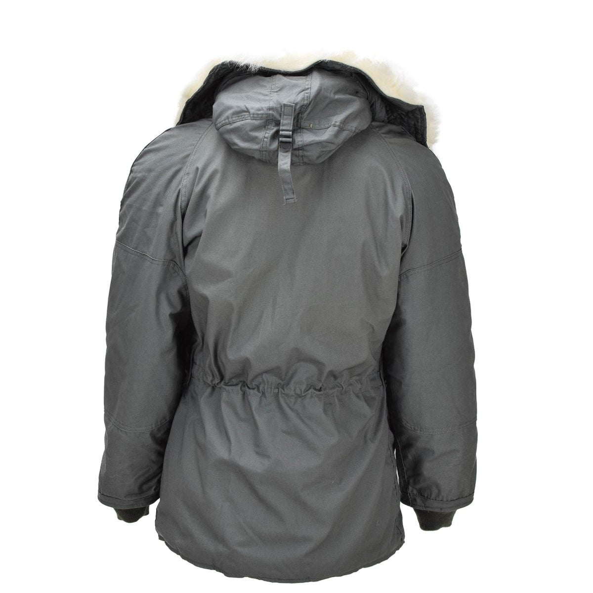 Originele Amerikaanse militaire N-3B koudweerparka, windweerbestendig olijfgroen