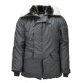 Originele Amerikaanse militaire N-3B koudweerparka, windweerbestendig olijfgroen