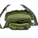 Original U.S. Military shoulder bag pouch woodland camouflage buckle closure NEW - GoMilitar