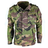 Veste de combat militaire slovaque vintage originale M97 BDU de l'armée slovaque