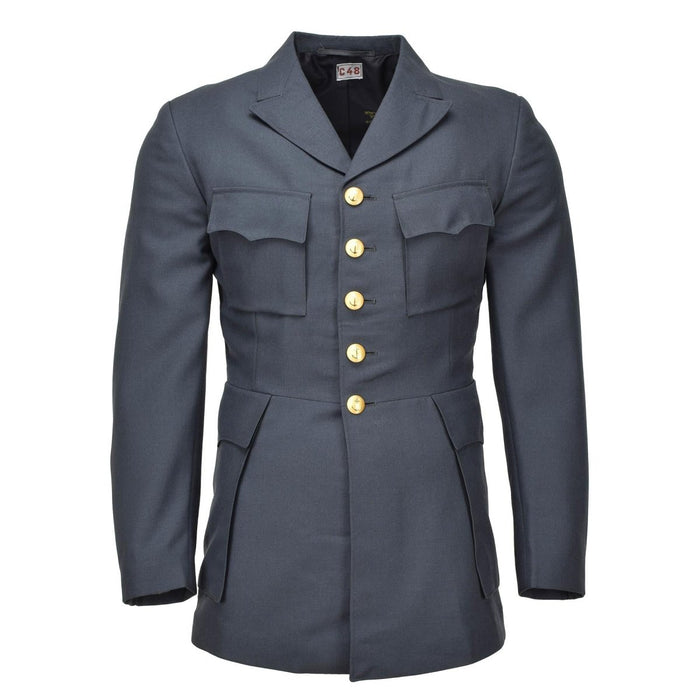 Original vintage armée suédoise marines robe uniforme veste Suède uniforme - GoMilitar