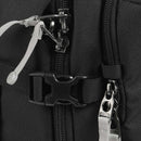 Pacsafe Go 34L Travel Backpack Carry On Anti Theft rPET Lockable Zippers Black - GoMilitar