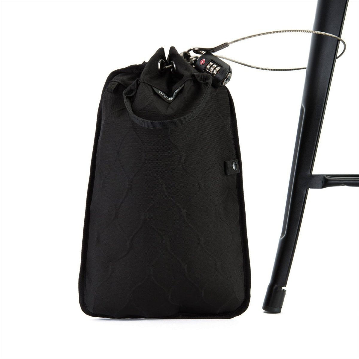 Pacsafe Travelsafe GII Sac de sécurité portable 5L Antivol Résistant aux coupures Noir