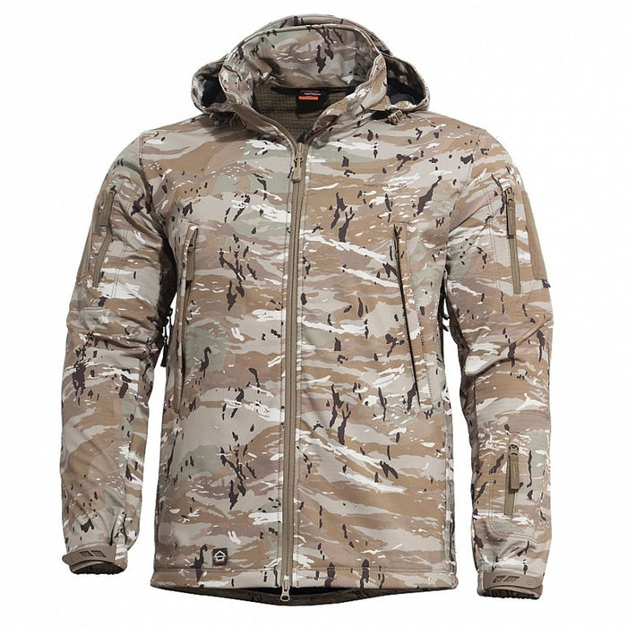 PENTAGON ARTAXES veste pentacamo doublure polaire coupe-vent imperméable à capuche chaud - GoMilitar