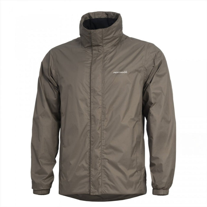Veste de pluie PENTAGON Atlantic V2.0 avec revêtement DWR léger et résistant à l'eau - GoMilitar