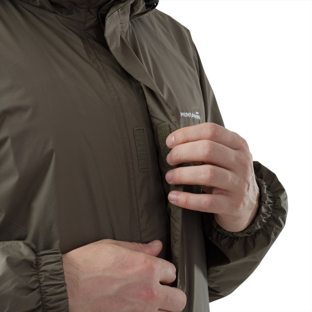 PENTAGON Atlantic V2.0 Veste de pluie légère avec revêtement DWR résistant à l'eau