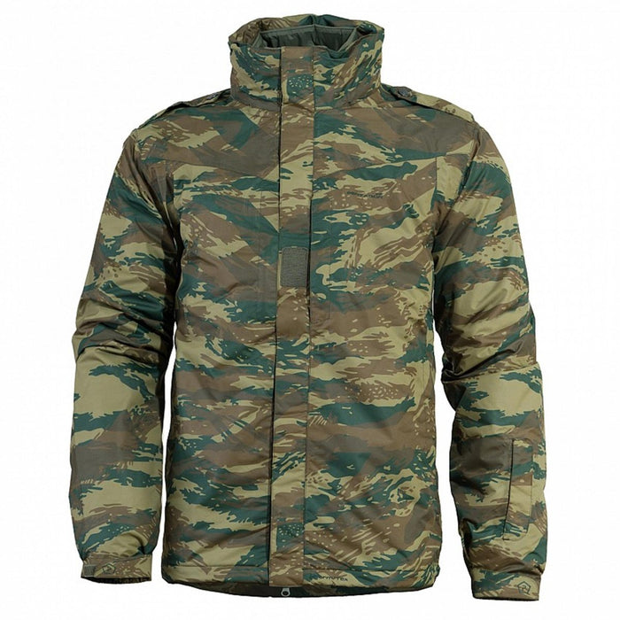 PENTAGON GEN V3.0 Veste camouflage militaire grecque en lézard armée imperméable et chaude pour l'hiver - GoMilitar