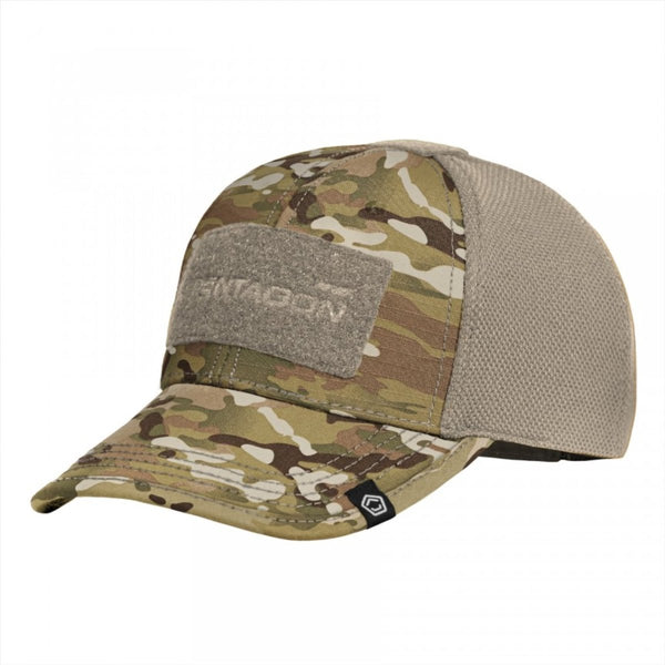 Pentagon Raptor Tactical Cap One Size ademende gaas terug operaties camo