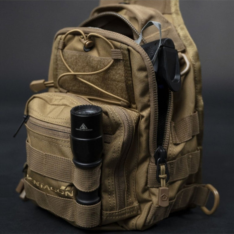 Pentagon UCB 2.0 Chest Bag 7l Tactical Sling Pack compatibel molle -systeem