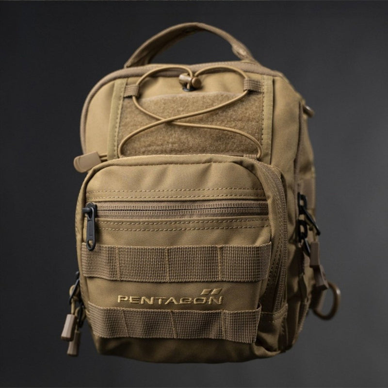 Pentagon UCB 2.0 Chest Bag 7l Tactical Sling Pack compatibel molle -systeem