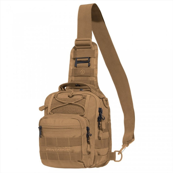 PENTAGON UCB 2.0 borsttas 7L tactisch slingpakket compatibel MOLLE-systeem - GoMilitar
