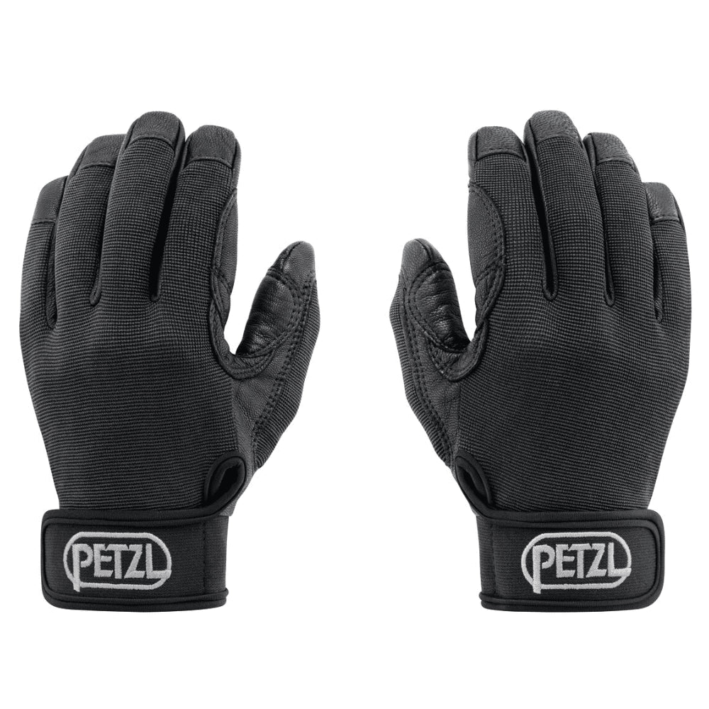 Petzl CORDEX Belay Rappel Handschoenen Leer Touw Werkklimmen Tactisch Zwart