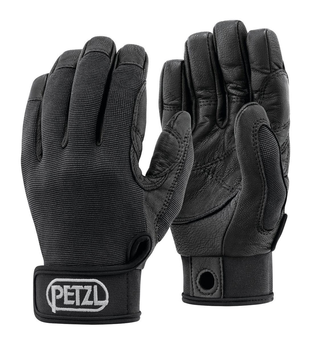 Petzl CORDEX Belay Rappel Handschoenen Leer Touw Werkklimmen Tactisch Zwart