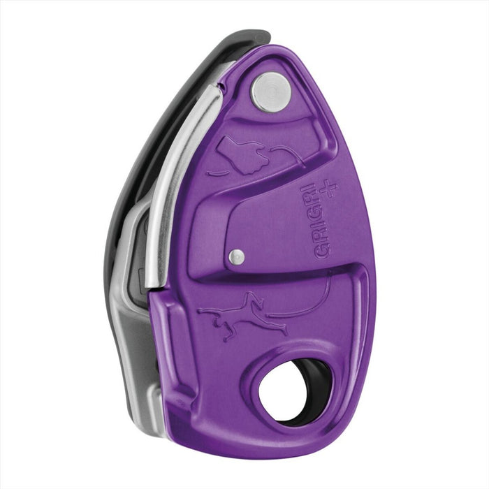 PETZL GRIGRI® + Zekeringsapparaat Ondersteund remmen 8,5-11 mm Touwen Klimmen Paars - GoMilitar
