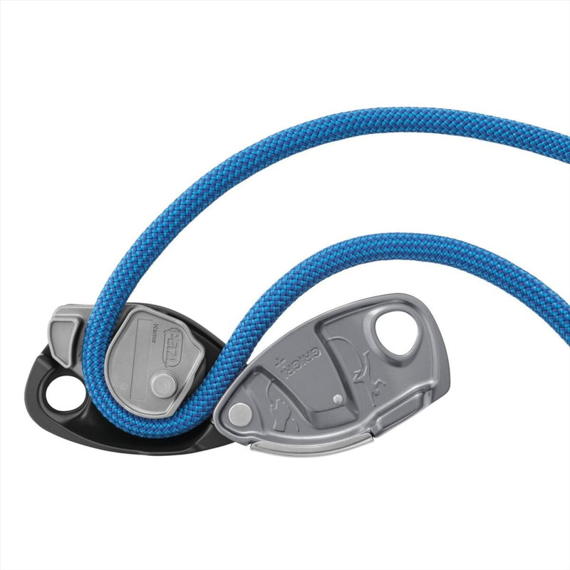 PETZL GRIGRI® + Belay Device Assisted Braking 8.5-11 mm Ropes Climbing Purple