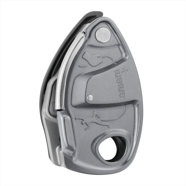 Petzl GRIGRI+ Belay Device Assisted Braking Anti-Panic  8.5–11 mm Gray