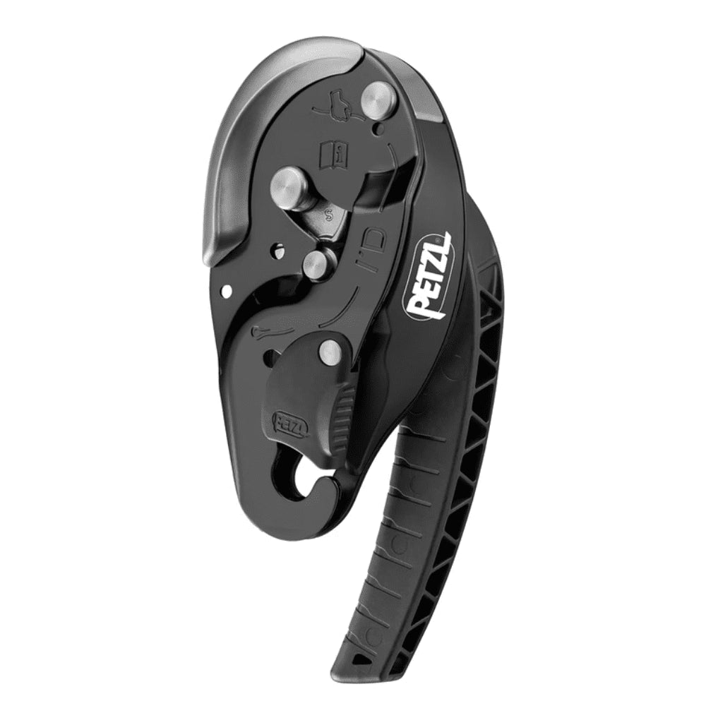 Petzl I’D S Descender Anti-paniek AUTO-LOCK touwtoegangsapparaat 10-11,5 mm