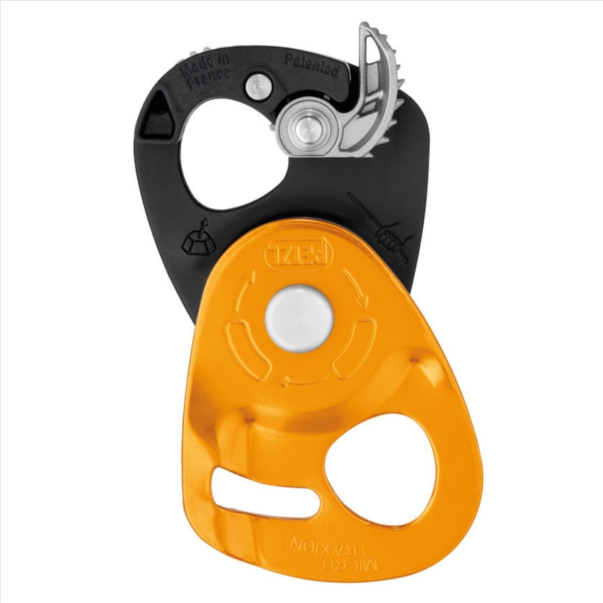 Dispositif de poulie à corde Petzl Micro Traxion Capture de progression légère 8-11 mm