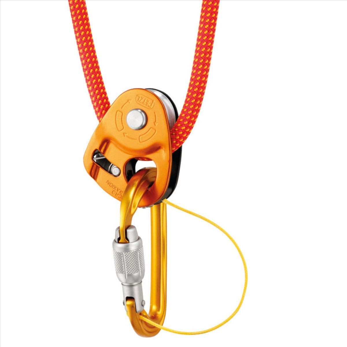 Dispositif de poulie à corde Petzl Micro Traxion Capture de progression légère 8-11 mm