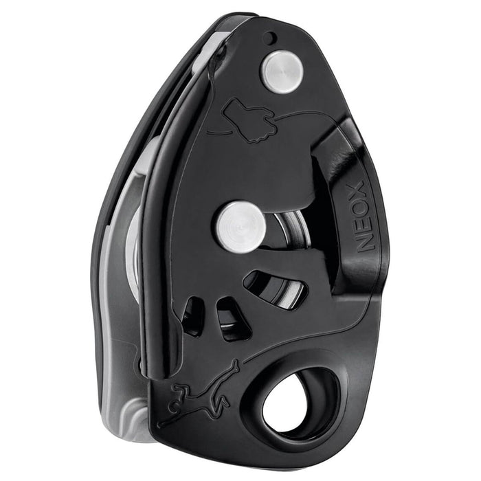 PETZL NEOX Belay Device Assisted Braking Control Top Rope Climbing Zwart - GoMilitar