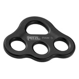 Petzl Paw Rigging Plaat Maat S Multi Ankerplaat Rope Access Rescue Zwart