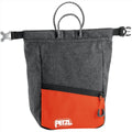 PETZL SAKAB Sac à magnésie Fermeture magnétique durable avec plusieurs poches Gris
