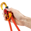 PETZL SmD RL Mousqueton de verrouillage en aluminium léger Connecteur de sécurité Jaune