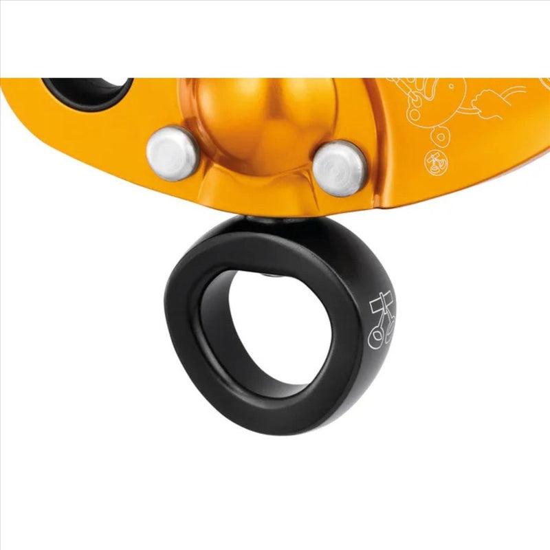 Petzl ZigZag Plus Descender Mechanical Prusik Tree Climbing CE 0082 Orange - GoMilitar
