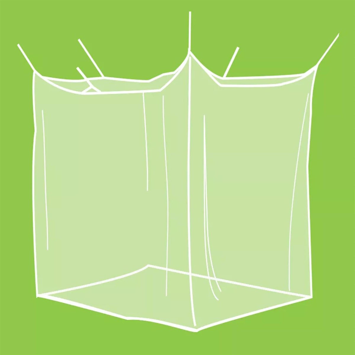 Moustiquaire pour deux personnes Pharmavoyage Cabin 2, protection anti-insectes longue durée