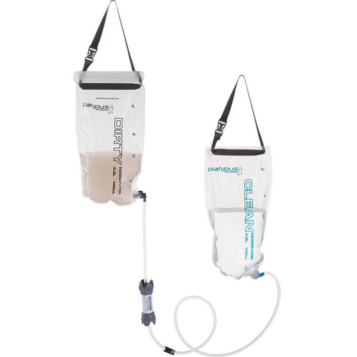 Système de filtration d'eau Platypus GravityWorks 4L pour sac à dos en fibre creuse - GoMilitar