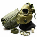 Masque à gaz militaire polonais MP-4 Véritable produit chimique respiratoire Gris Olive OD NEUF