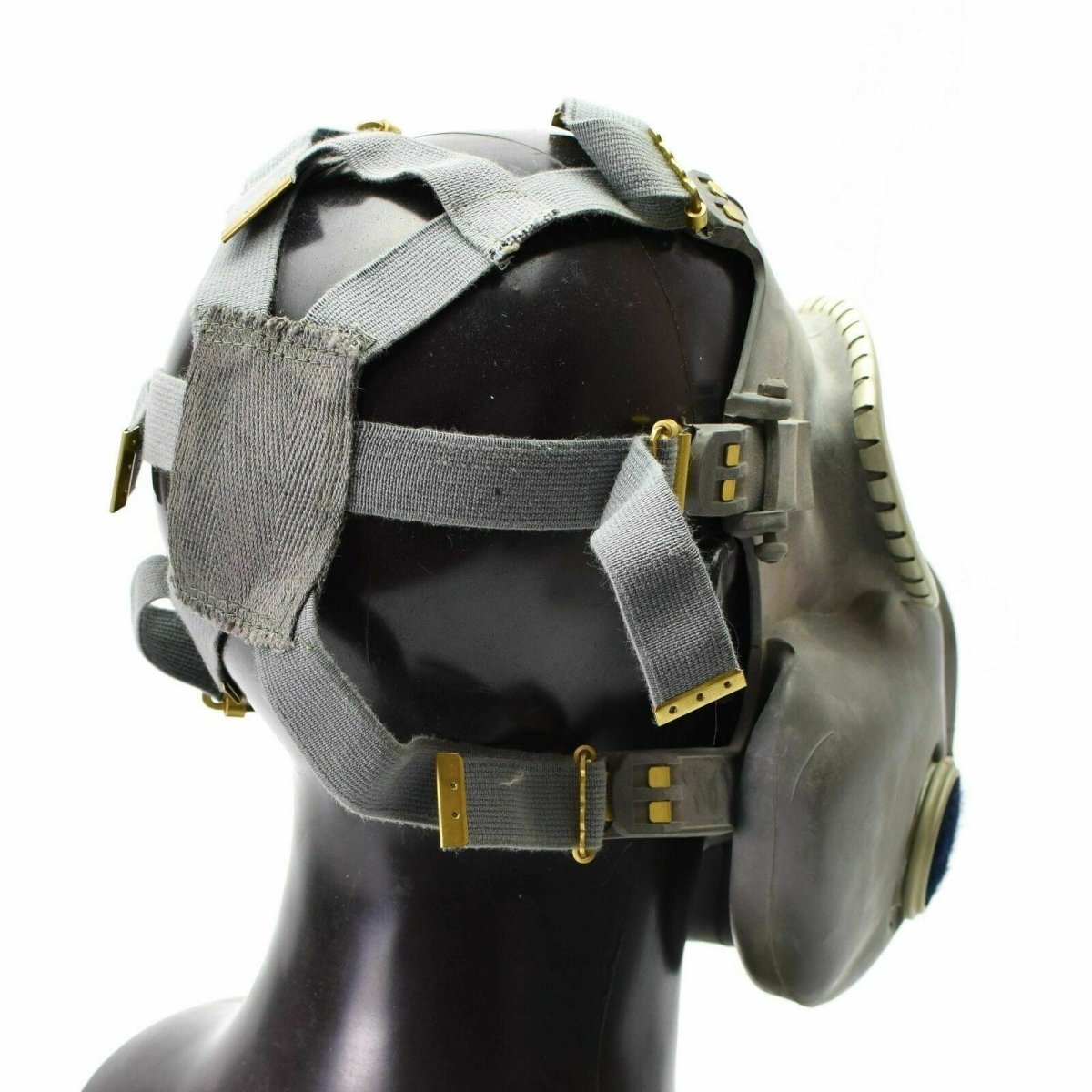 Masque à gaz militaire polonais MP-4 Véritable produit chimique respiratoire Gris Olive OD NEUF
