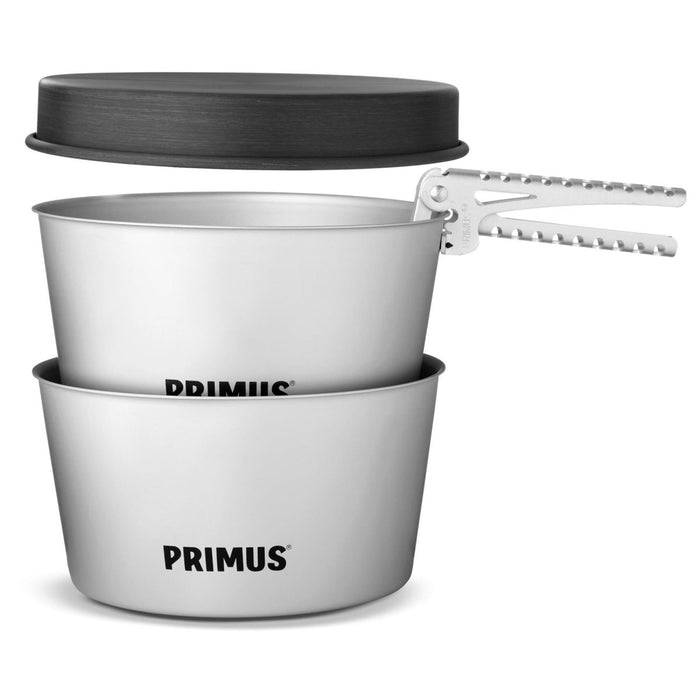 Primus Essential Pot Set Ensemble de cuisine de camping antiadhésif en aluminium léger de 2,3 L - GoMilitar