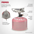 Primus Essentiële Trail Kachel Compact Camping Cooking Butane Liquid Gas Burner