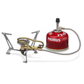 Primus Express Spider II Réchaud de camping trépied de randonnée brûleur à gaz ustensiles de cuisine d'extérieur