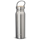 Primus Klunken 700ml stainless steel water bottle with cork lid, designed for outdoor hiking and sports hydration