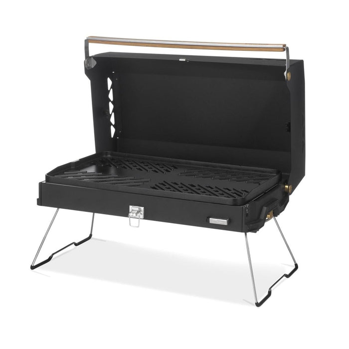 Draagbare lichtgewicht Primus Kuchoma gasgrillkachel met opvouwbare poten voor buitenkamperen en barbecueën