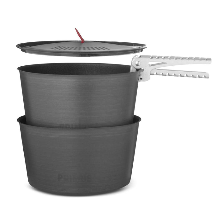 Primus LiTech Pot Set Ensemble de cuisson à revêtement antiadhésif en aluminium léger de 2,3 L - GoMilitar