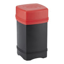 Compact black and red protective case for Primus Mimer Lantern, ideal for portable outdoor camping light storage.