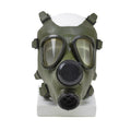 Masque à gaz roumain M74 respirateur NBC intégral vintage olive surplus militaire