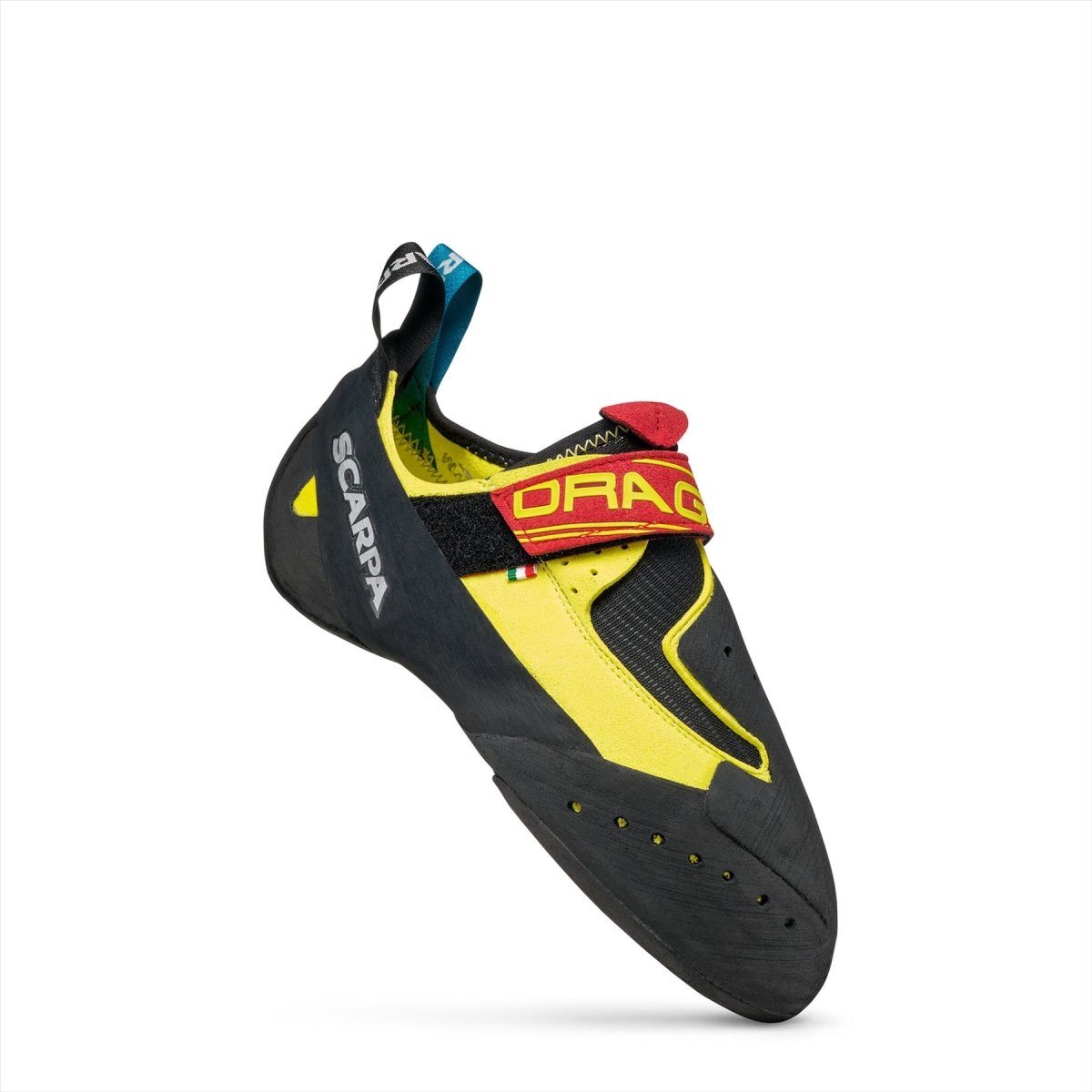 Scarpa Drago Chaussons d'escalade Vibram Grip2 Intérieur Extérieur Murs Jaune