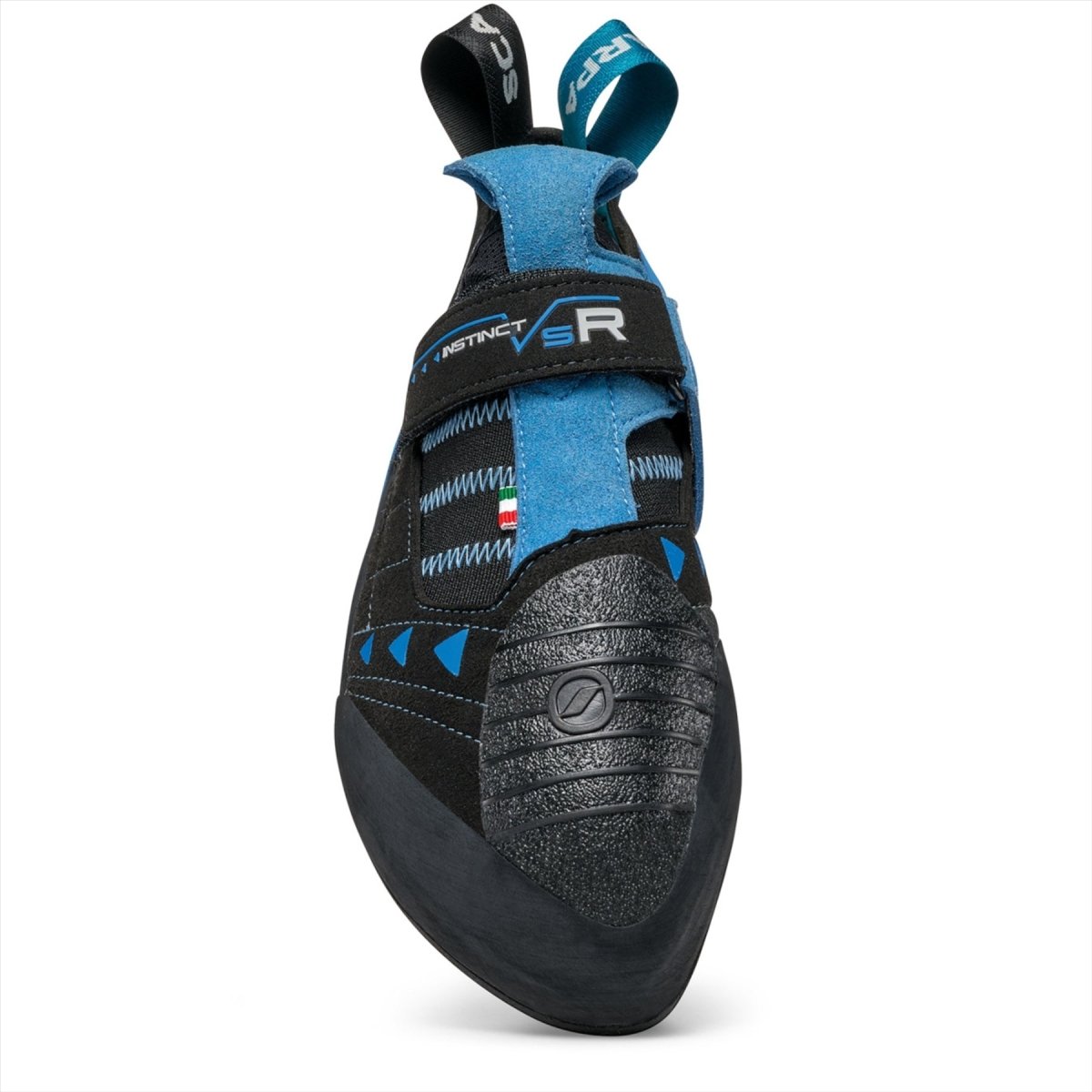 Chaussons d'escalade Scarpa Instinct VSR Azure Bouldering Sport Blazk Azure