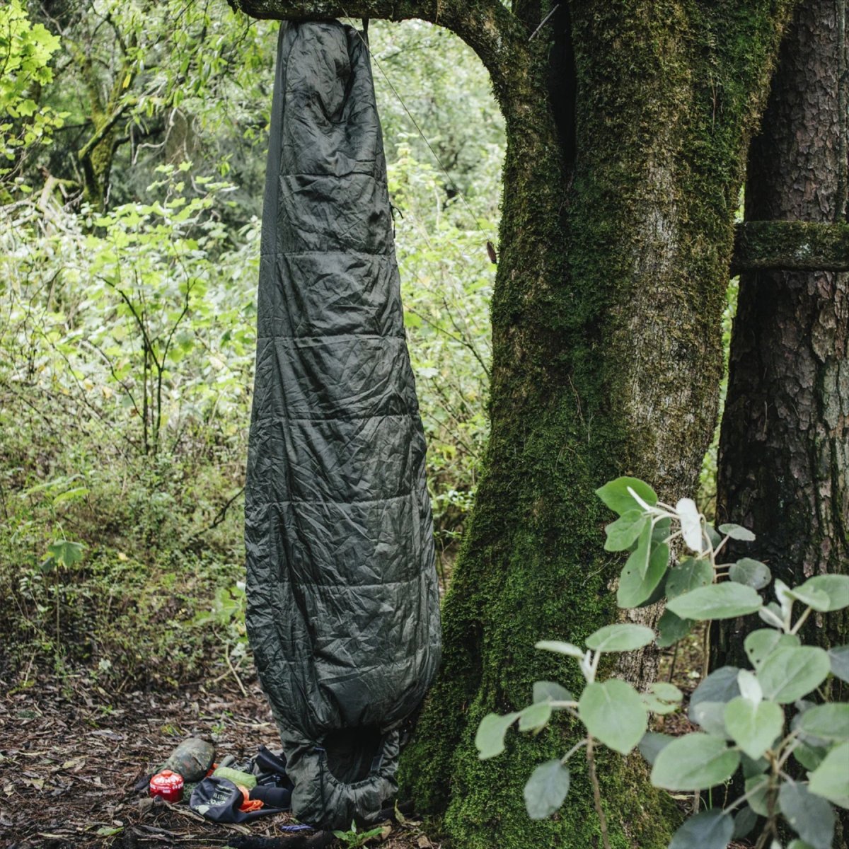 Snugpak Sleeper Lite Slaapzak -10 Warm Lichtgewicht Mummie Kap Olijfgroen