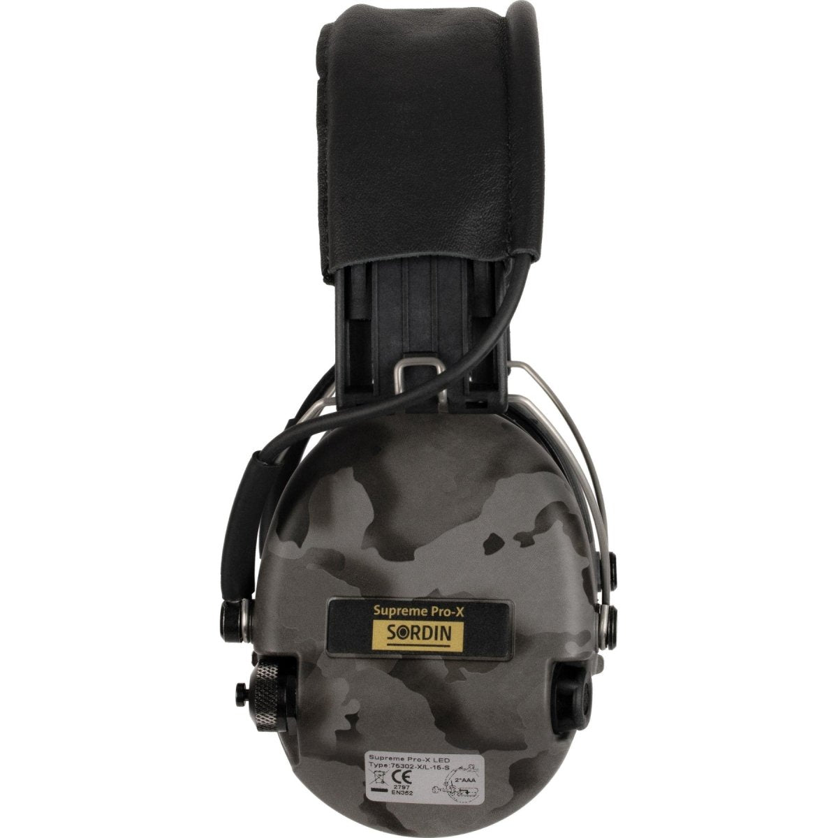 Sordin Supreme Pro X Hear2 LED Gel Protection Auditive Active Nuit Camo