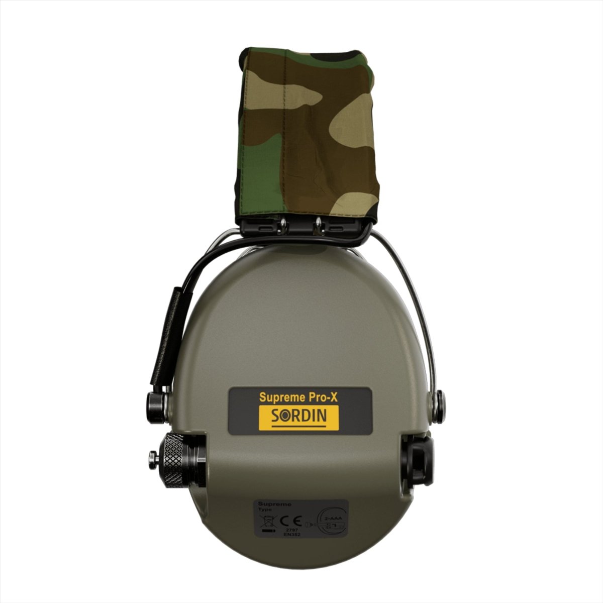 Sordin Supreme Pro-X Gehoorbescherming SordinHEAR2 4 Audioprofielen Woodland