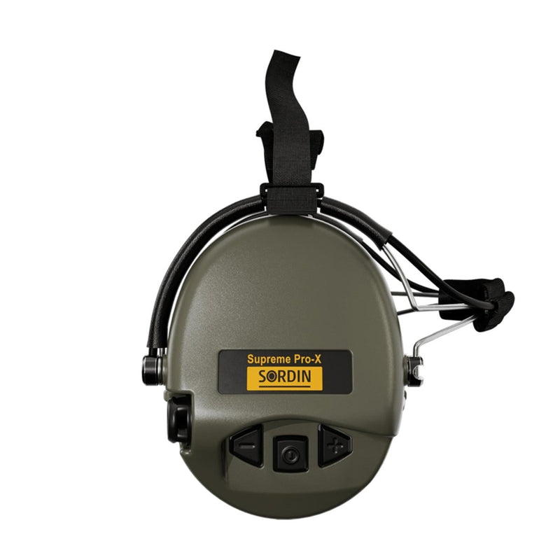 Sordin Supreme Pro-X Neckband Elektronische gehoorbescherming S omgevingsgeluid Green Green