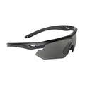 Lunettes de tir de sécurité SWISS EYE à angle réglable, lentilles 3 couleurs, étui tactique