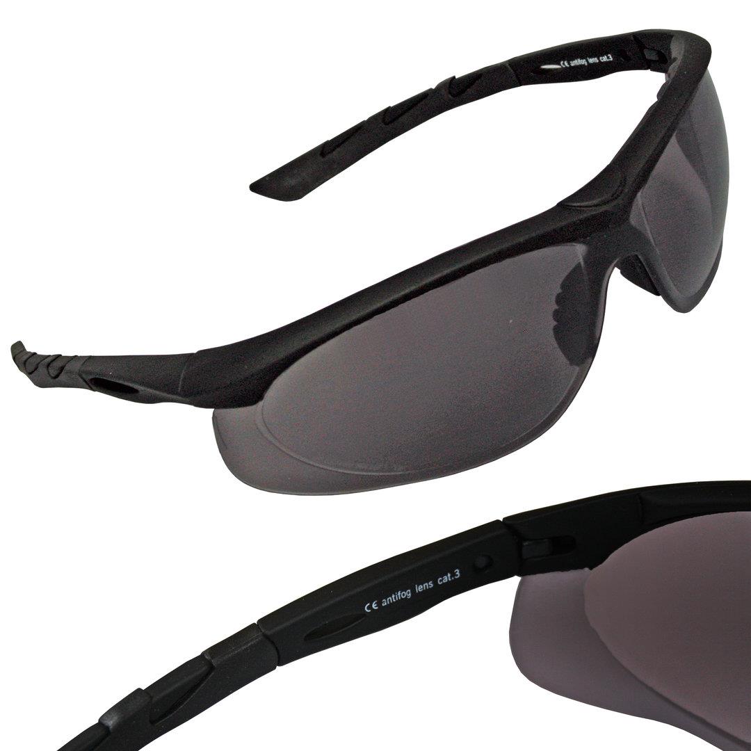Zwitserse oog tactische glazen brede lens ballistisch schieten oogschild UV400 antifog