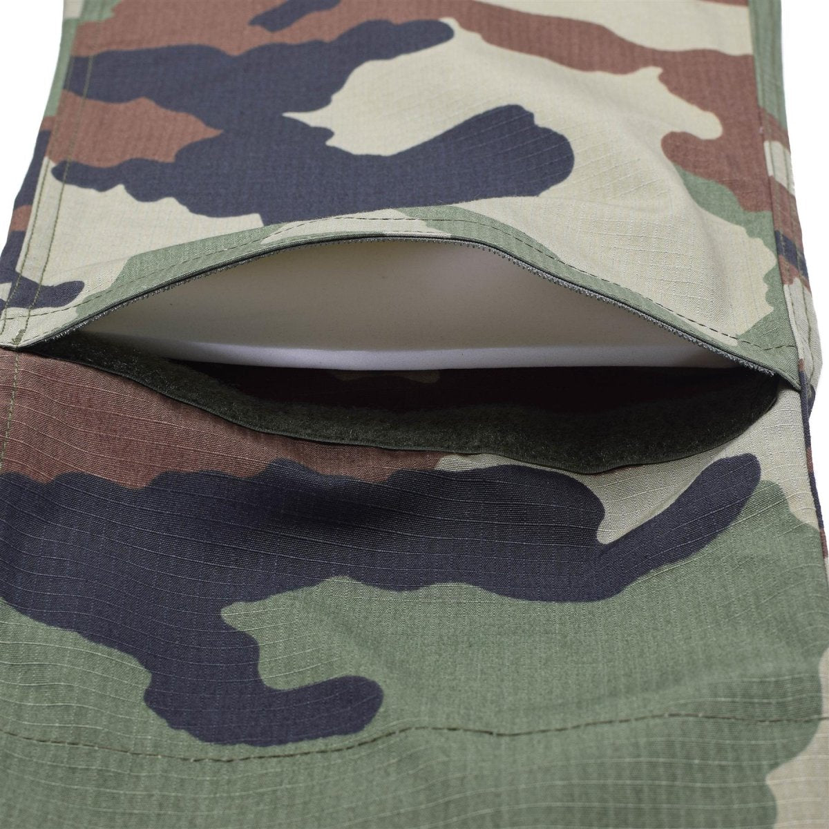 Pantalon de combat de style militaire français de marque TACGEAR CCE camo ripstop cargo tactique