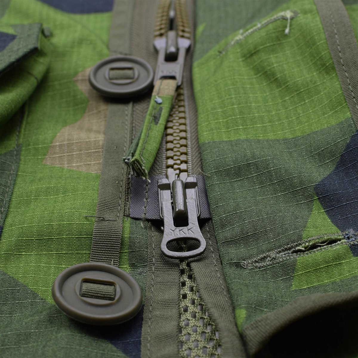 Tacgear Brand Militaire stijl Ripstop Commando Smock Jacket Splinter Camo Fullzip